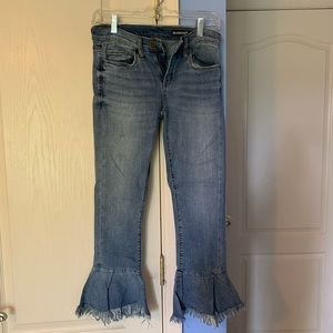 BlankNYC Flare bottom jeans